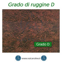 Grado di ruggine D