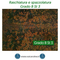 Raschiatura e spazzolatura Grado B St 3