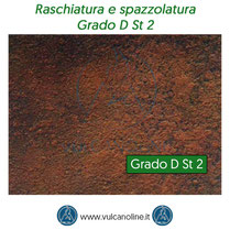Raschiatura e spazzolatura Grado D St 2