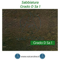 Grado di sabbiatura D Sa 1