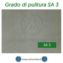 Grado di pulitura - Sabbiatura Sa 3