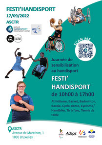 Affiche de la journée FESTI'HANDISPORT