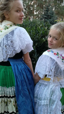 Kinder in sorbischer Tracht, #Spreewaldtracht  #Ferienwohnung #Spreewald