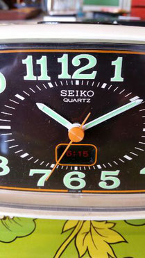 昭和レトロ オレンジ SEIKO 目覚まし時計 ♪ - noraneco1972 昭和レトロ オレンジ SEIKO 目覚まし時計 ♪ - noraneco1972
