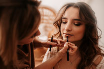 Getting Ready Brautmake-up Braustyling