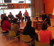 Students at DrumConnection