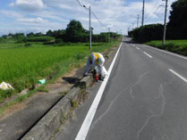 道の日ボランティア活動