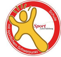 Offizielles Logo der Salzburger Schulen mit sportlichem Schwerpunkt