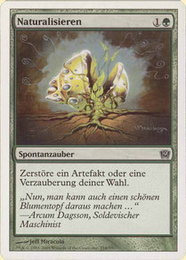 Naturalize Ninth Edition extra card