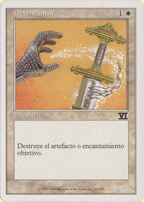 Disenchant Spanish Sixth Edition two-player starter game