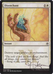 Disenchant English Masters 25 artist proof