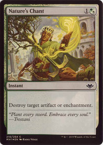 Nature’s Chant English Modern Horizons foil. Made in Japan.
