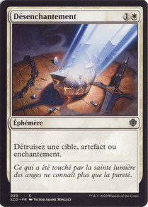 Disenchant French Starter Commander Decks