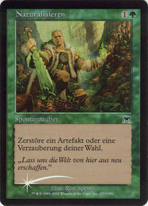 Naturalize German Onslaught foil