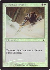 Disenchant French Seventh Edition foil