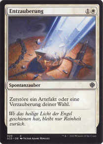 Disenchant German Starter Commander Decks