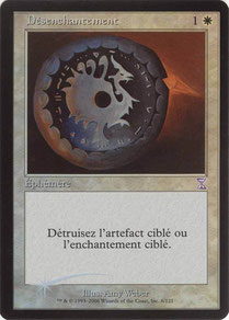 Disenchant French Time Spiral foil