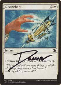 Disenchant English Iconic Masters artist proof