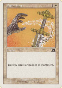 Disenchant English Sixth Edition. Made in Belgium.