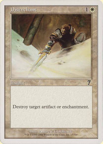 Disenchant English Seventh Edition theme decks