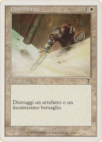 Disenchant Italian Seventh Edition theme decks