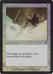 Disenchant Italian Seventh Edition foil
