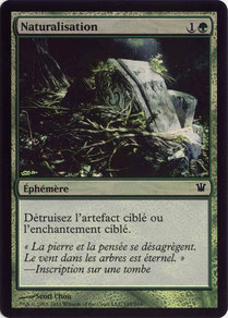 Naturalize French Innistrad foil