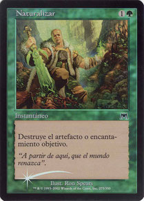 Naturalize Spanish Onslaught foil
