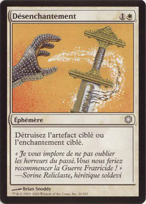 Disenchant French Coldsnap Theme Decks