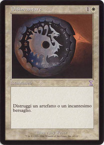 Disenchant Italian Time Spiral