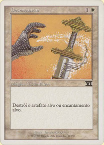 Disenchant Portuguese Sixth Edition two-player starter game