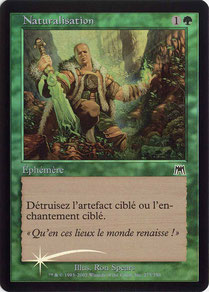 Naturalize French Onslaught foil