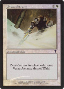 Disenchant German Seventh Edition foil