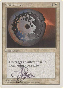 Disenchant Italian Fourth Edition artist proof
