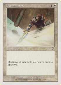 Disenchant Spanish Seventh Edition gray hue
