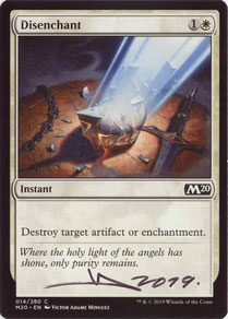 Disenchant English Core Set 2020 artist proof. Made in the USA.