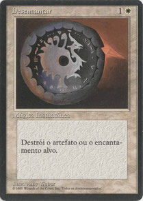 Disenchant Portuguese Fourth Edition Black Border