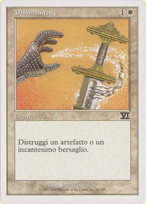 Disenchant Italian Sixth Edition