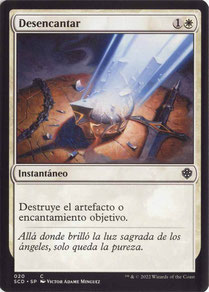 Disenchant Spanish Starter Commander Decks
