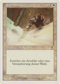 Disenchant German Seventh Edition theme decks