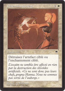 Disenchant French Tempest preconstructed decks