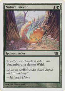 Naturalize German Eighth Edition theme decks
