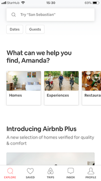 airbnb app