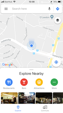 google maps app