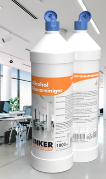 Alkohol Glanzreiniger_Linker-Chemie Flasche