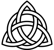 Ein Geflecht aus verschiedenen Ringen und anderen Strukturen.