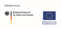 Logo Bundesministerium für Arbeit und Soziales | Logo Kofinanziert von der Europäischen Union