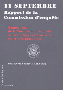 Couverture de la version française du rapport de la Commission d'enquête sur le 11 septembre, éditions Equateurs, 2004 (DR)