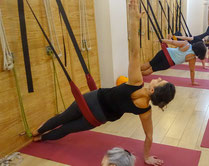 Suspension de yoga