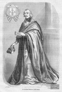 IMA.19.056 Jules Mazarin (1602-1661) (Holzstich, ND [vrmtl. 1865]) / © Sammlung BFHG